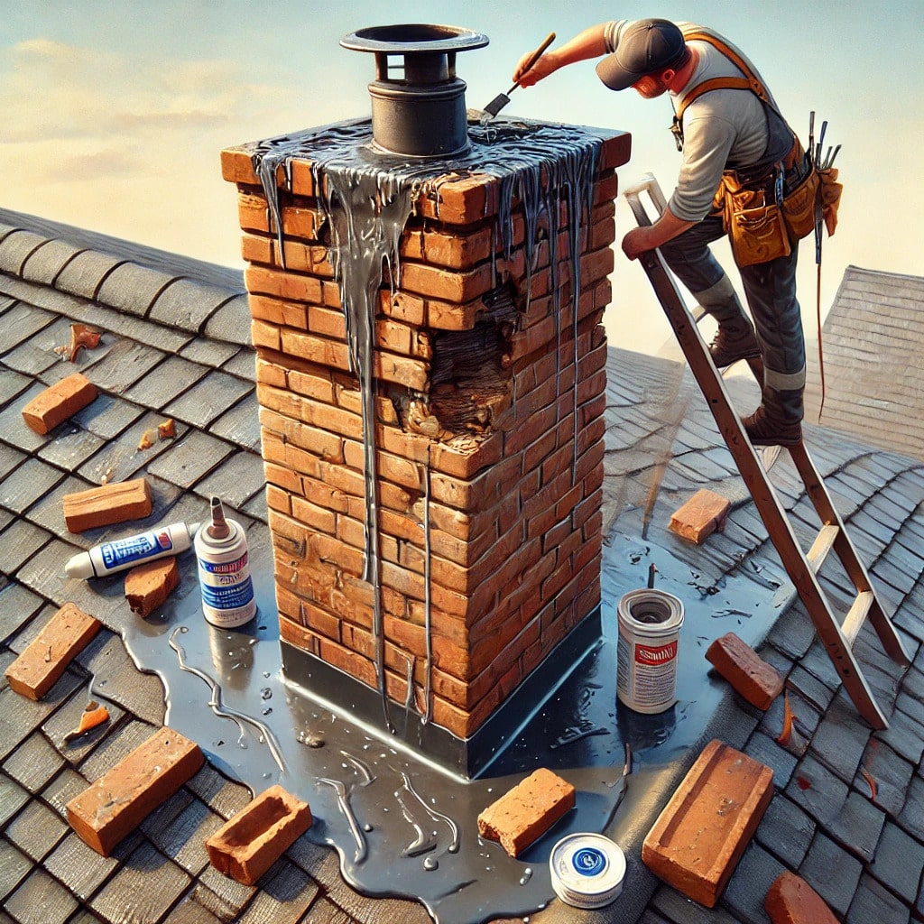 Professional Chimney Leak Repair Wixom MI - Expert Water Damage Prevention by Chimney Sweep Wixom